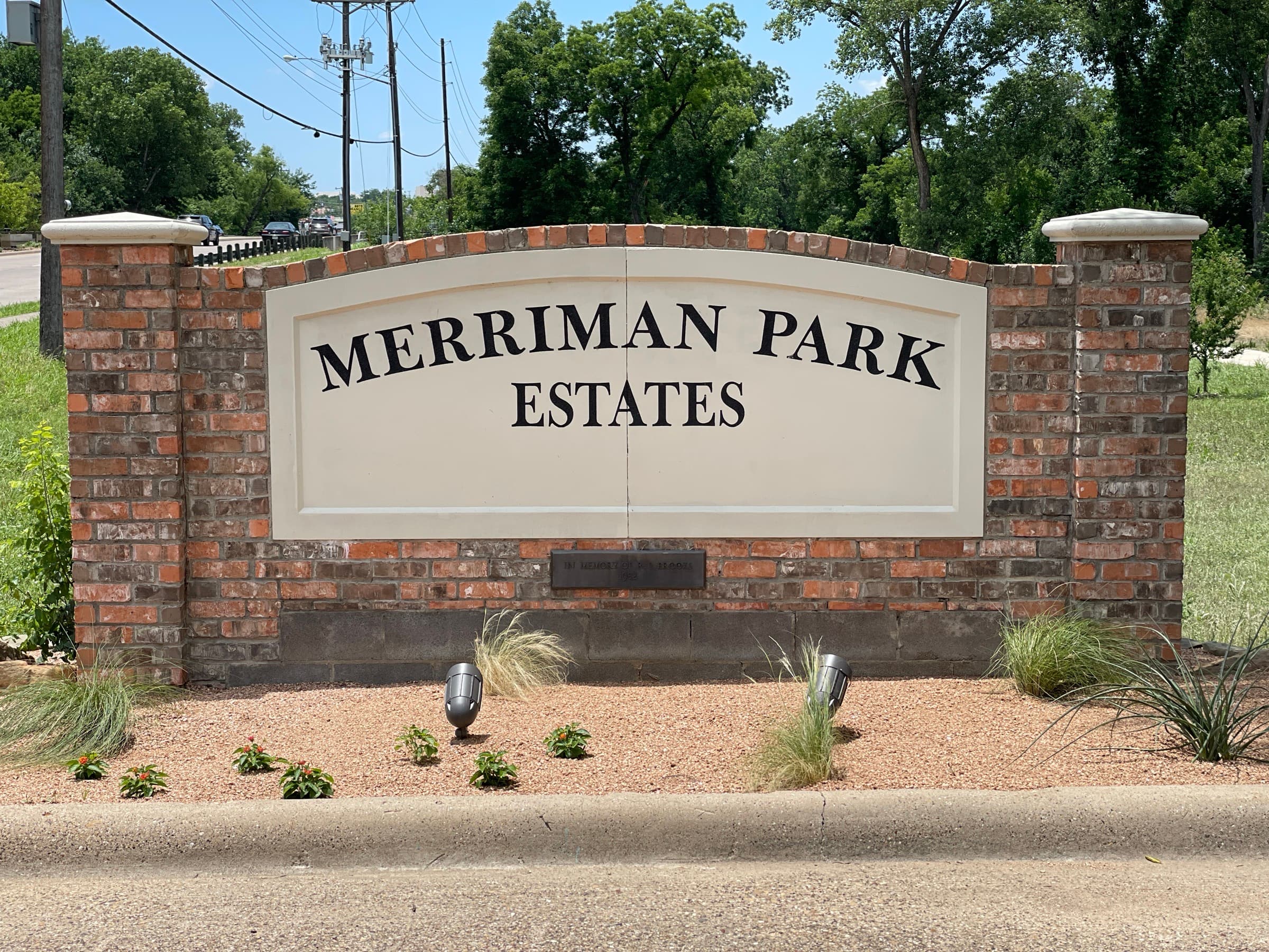 Merriman Park Estates neighborhood